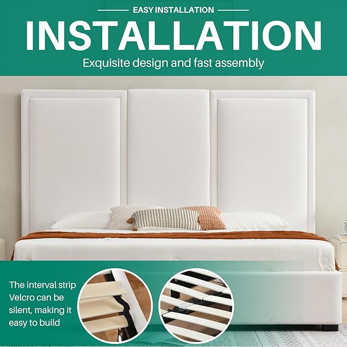 YUHUASHI King Size Bed Frame - Image 7