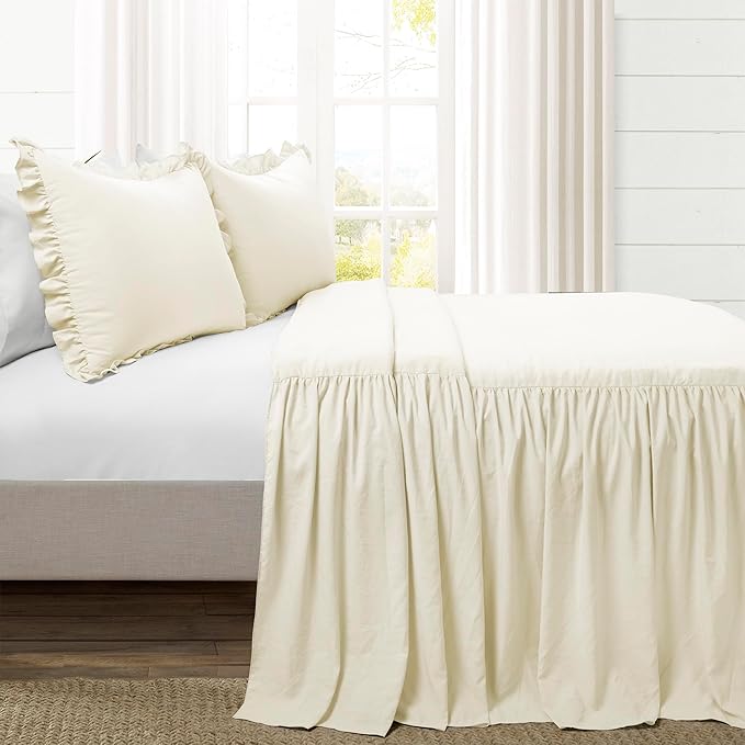 Lush Decor Ruffle Skirt Bedspread Set - Image 2