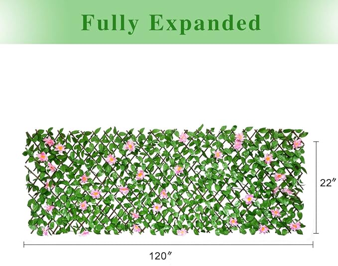 BYBAG Expandable Faux Ivy Fence Privacy Screen - Image 5