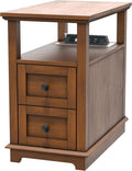 HIFYOBRO 2 Drawers End Table by HIFYOBROUS