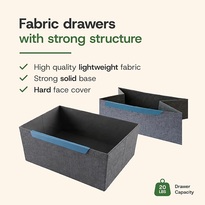 tinge Naima Premium Fabric Dresser - Image 6