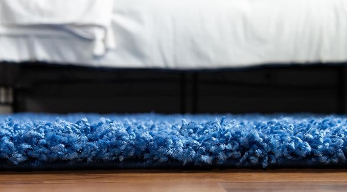 Unique Loom Solid Shag Collection Area Rug - Image 12