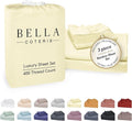 Bella Coterie Luxury Bamboo Viscose Twin Size Sheet Set | 100% Organically by BC