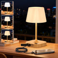 Outdoor Table Lamp - 8000mAh Cordless Rechargeable Battery by IMAGOA