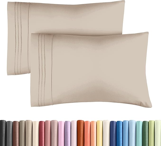 King Pillow Cases Set of 2 by CGKUnlimited