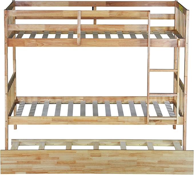 Bellemave Twin Over Twin Bunk Bed - Image 7