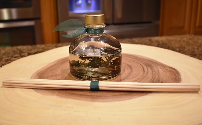 LOVSPA Reed Diffuser Set, Winter Forest Pine Scented Oil Diffuser - Image 3