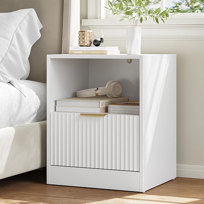 9 Drawer Dresser & Nightstand Set 3-Piece, 63” Wide Bedroom Set Night Stand Set - Image 7
