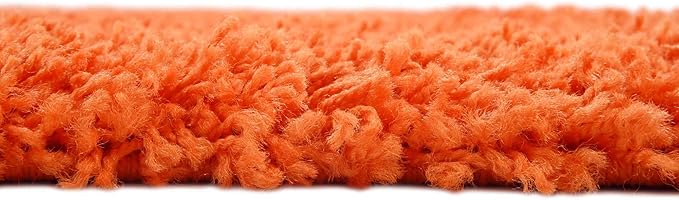 Unique Loom Solid Shag Collection Area Rug - Image 10