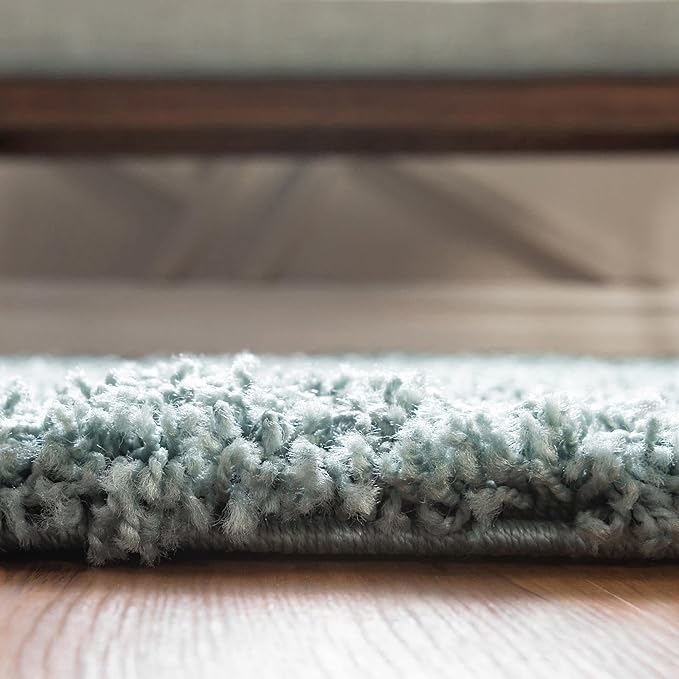 Unique Loom Solid Shag Collection Area Rug - Image 12