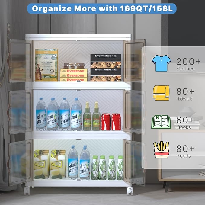 Extra Large Stackable Storage Bins - Image 7