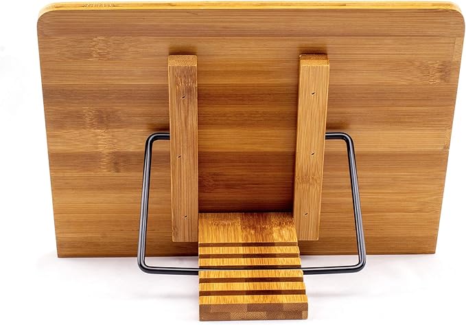 Large A+ Inch XL Bamboo Book Stands & Holders - Image 7