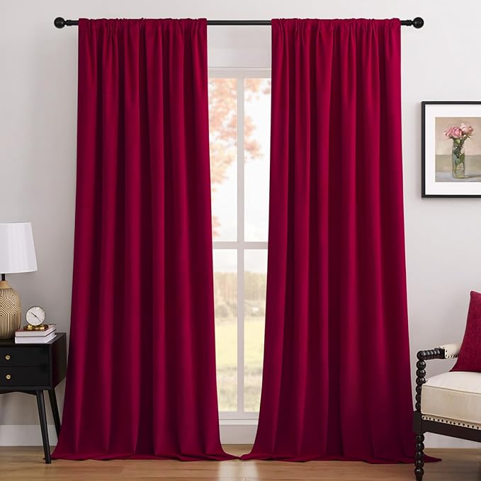 Joydeco Customized Curtains, 100% Blackout Curtains by JOYDECO