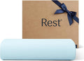 REST® Evercool®+ Top Sheet, Cali King/King Size, Light Blue by REST