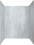 Palisade 78in x 60in x 36in Waterproof Vinyl Shower Surround Kit by PalisadeWallTilesandPlanks