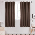 Deconovo Blackout Curtains, Thermal Insulated, W52 x L72 2 Panels, Back Tab by Deconovo