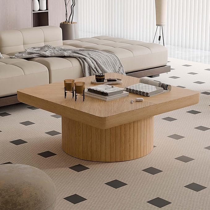 Modern Square Coffee Table - Image 3