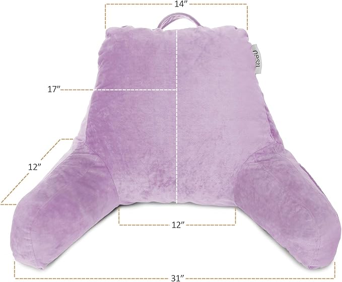 Nestl Reading Pillow with Shredded Memory Foam, Designed - Image 6