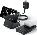 Folding Wireless Charging Stand, Magnetic 15W Fast Charging Station Mag-Safe by Dulums