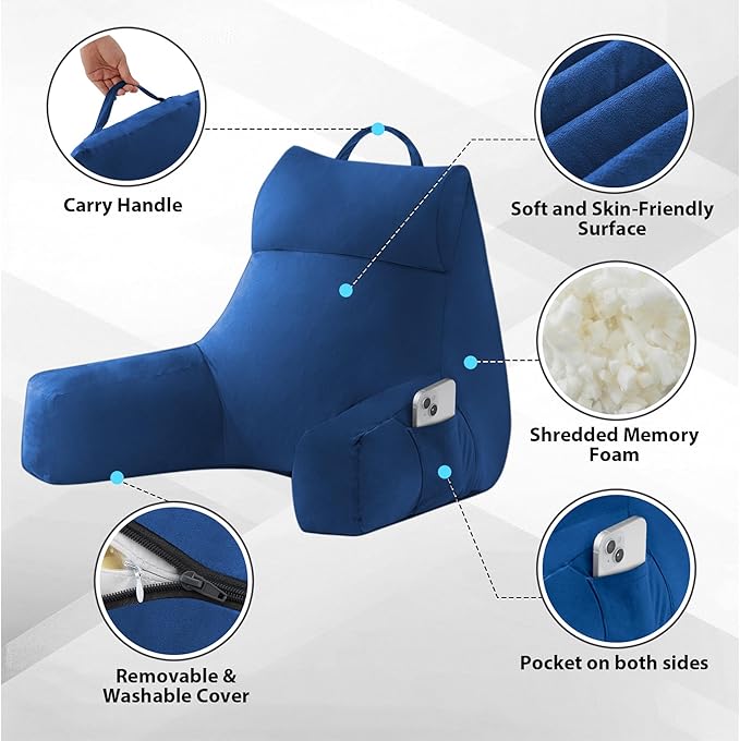 IPYNBAP Reading Pillow with Arms - Image 3