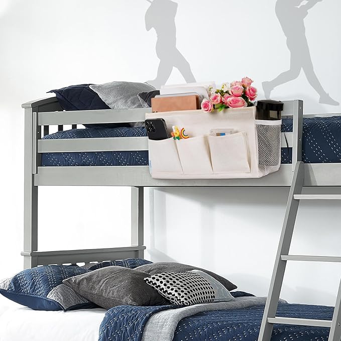 Ozzptuu Bedside Storage Caddy/Bedside Hanging Storage Bag - Image 3