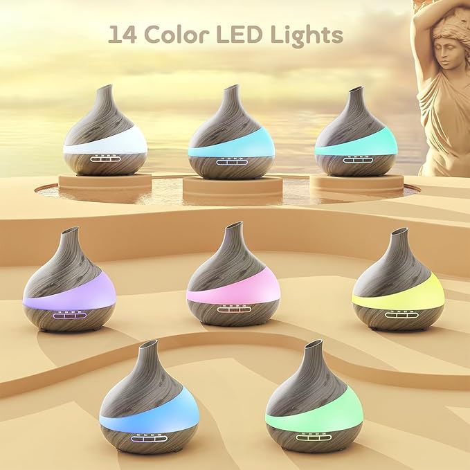 HJTHJT 500ML Essential Oil Diffuser: Aroma Diffuser - Image 6
