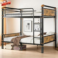 SIGONE Stronger & Safer Heavy Duty Twin XL Over Twin XL Size Bunk Bed by Unknown
