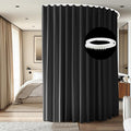 Room Divider Ceiling Mounted Curtains Track Sets Extra Wide Blackout Curtain by CBSROROHome