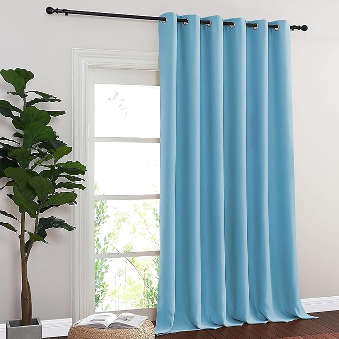 NICETOWN Teal Blue Blackout Curtains - Image 8