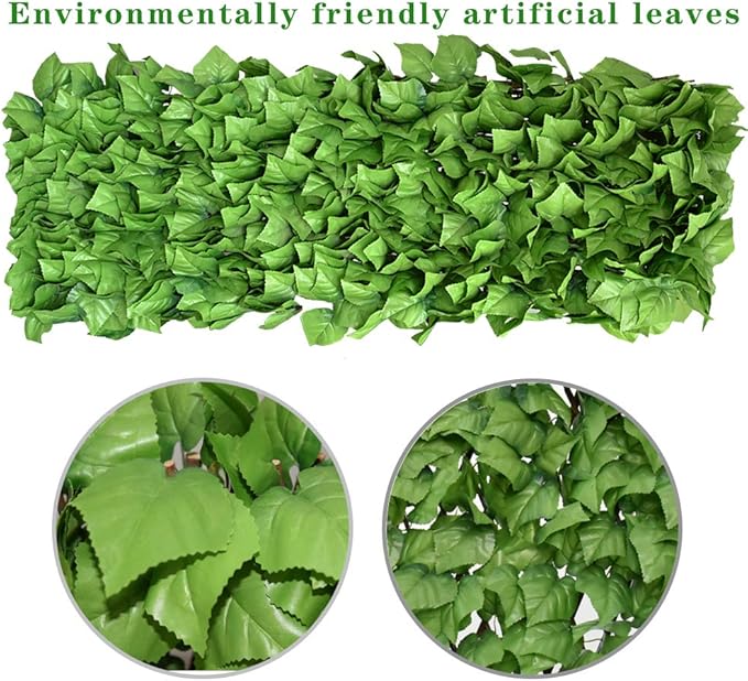 BYBAG Expandable Faux Ivy Fence Privacy Screen - Image 2