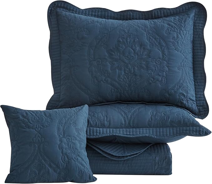 CHIXIN Bedspread Coverlet Quilt Set Full Size - Image 9