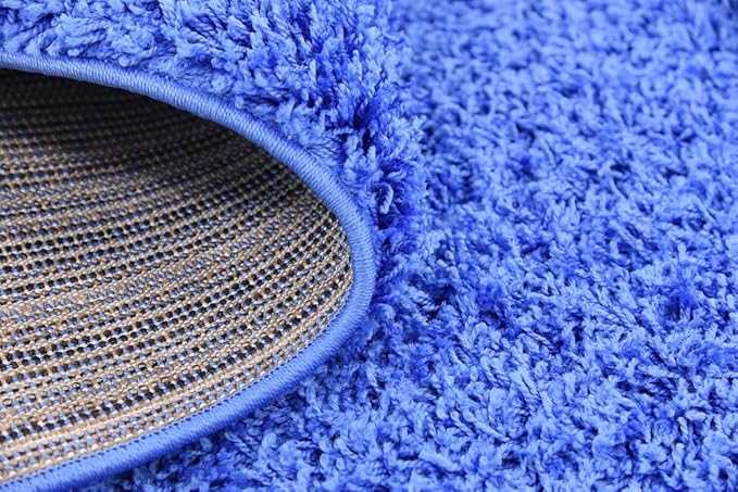 Unique Loom Solid Shag Collection Area Rug - Image 13