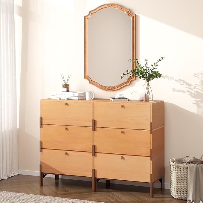 Stackable 3 Drawers Dresser, Customizable Chest of Drawers - Image 5