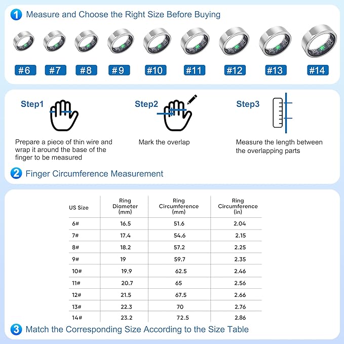 SEEKZERO Smart Ring for Women Men - Image 9