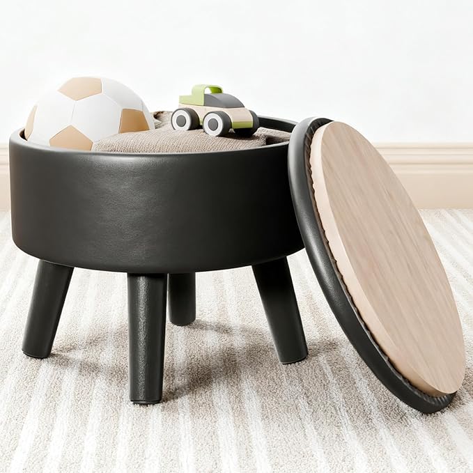 FIMIVIBI Small Foot Stool Ottoman by FIMIVIBI