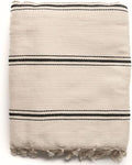 The Loomia 100% Cotton Luxury Woven Turkish King Size Blanket by TheLoomia