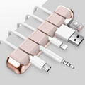 AHASTYLE Cable Organizer Holder 5 Slots Desktop Cord Wire Clips Keeper by AHASTYLE