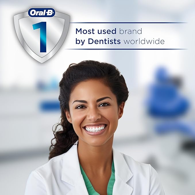 Oral-B iO Simple Clean Rechargeable Electric Powered Toothbrush, Pure White - Image 9