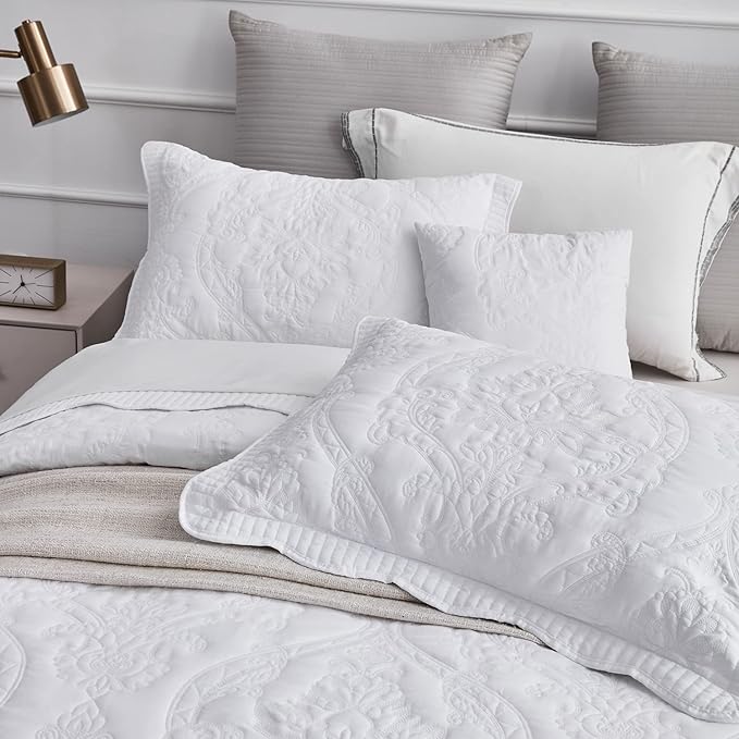 CHIXIN Bedspread Coverlet Set Queen Size - Image 4