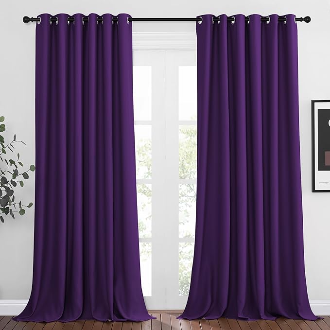 NICETOWN Blackout Curtain Panels 95" L by NICETOWN