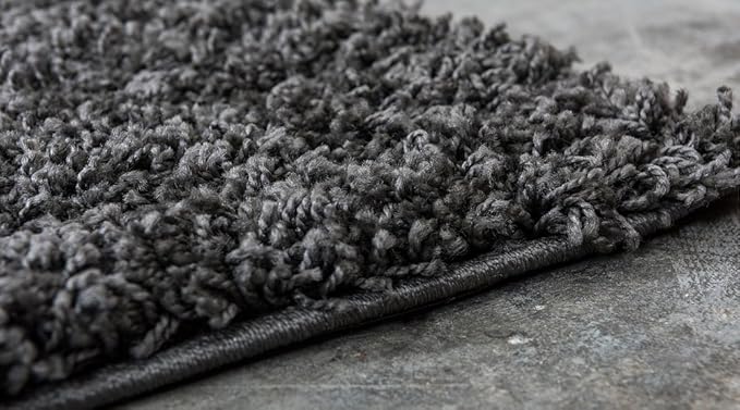 Unique Loom Solid Shag Collection Area Rug - Image 22