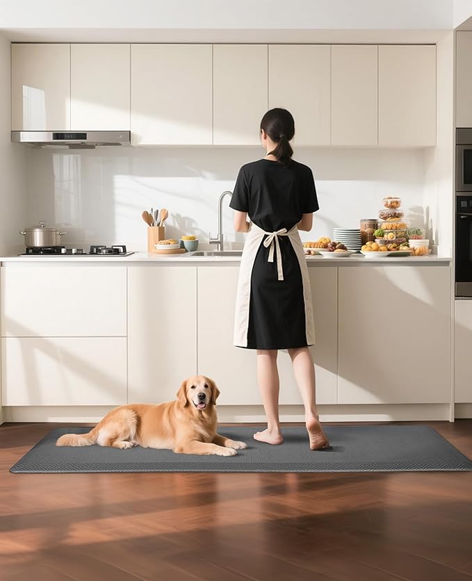 Ophanie Kitchen Mats for Floor, 3/4 Inch Thick Kitchen Rugs, Waterproof - Image 2
