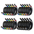 AuxLink XLR Cables 3ft 20Pack, XLR Microphone Cable Mic Cable Male to Female by AuxLinkcable