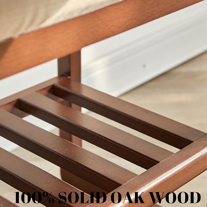 Wood Shoe Bench, 2-Tier Storage Bench - Image 7