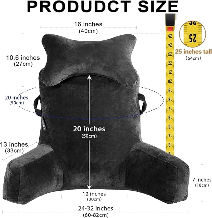 SLIGUY Reading Pillow-Bed Rest Pillow - Image 2
