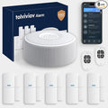 tolviviov WiFi Smart Door/Window Alarm System 8-Piece Kit – App Alerts by tolviviovDirect
