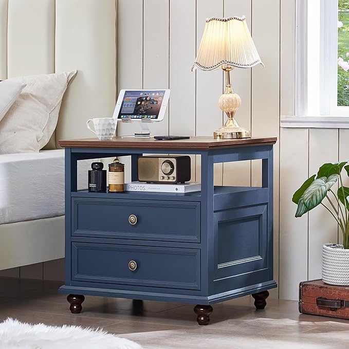 24" Wide Farmhouse Nightstand - Image 8