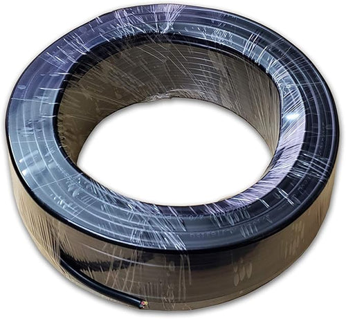 100FT 22 AWG Gauge Wire/Cable RVV 4 Conductor Bare Copper by AMOCAM