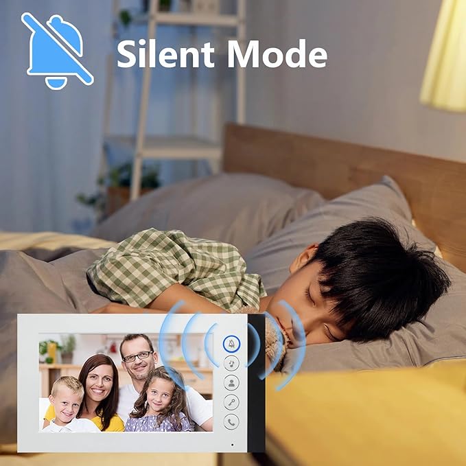 Wired Video Multifamily Apartment Intercom System, 2/3/4/6/8/10/12 Units 7 inch - Image 5
