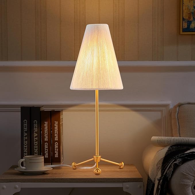Small Minimalist Table Lamp for Bedroom, Cute Desk Lamp - Image 7